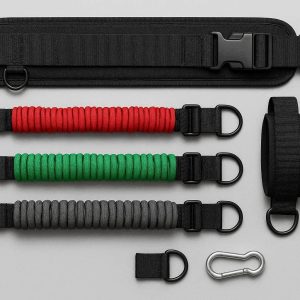 Booty Resistance Bands Set Adjustable Waist Belt System For Glutes Leg Toning Cable Workout Fitness Equipment